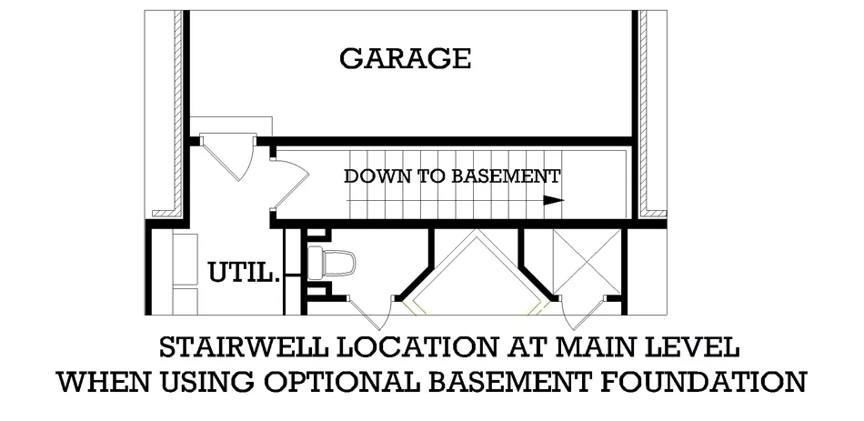 Main Level Basement Stair Location